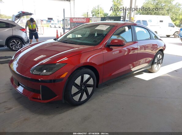KMHM24AA6SA115706 2025 HYUNDAI IONIQ 6 Red Przód lewy