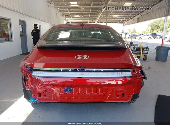 KMHM24AA6SA115706 2025 HYUNDAI IONIQ 6 Red 