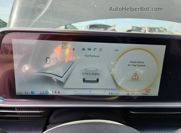 KMHM24AA7PA037198 2023 HYUNDAI IONIQ Gray Vista del cuadro de instrumentos
