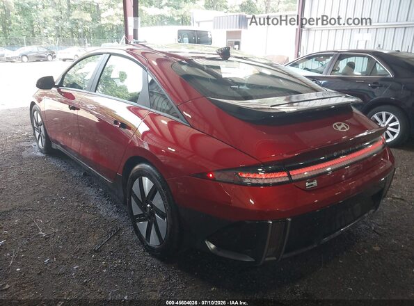 KMHM24AA7SA114841 2025 HYUNDAI IONIQ 6 Red Rear left