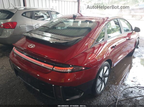 KMHM24AA7SA114841 2025 HYUNDAI IONIQ 6 Red Rear right