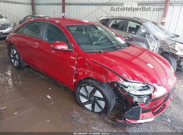 KMHM24AA7SA114841 2025 HYUNDAI IONIQ 6 Red Front view