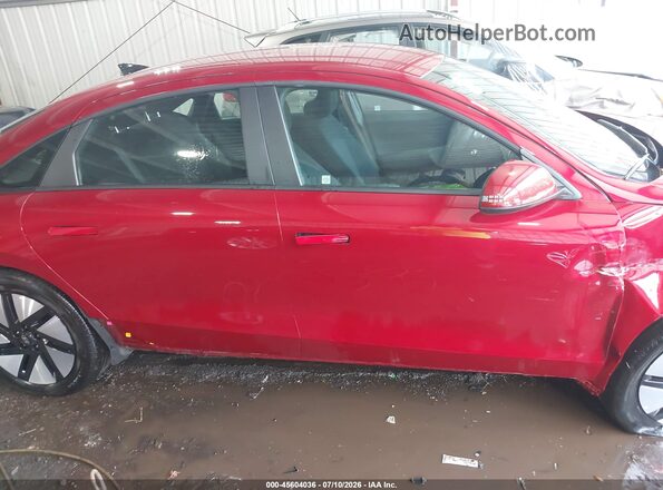 KMHM24AA7SA114841 2025 HYUNDAI IONIQ 6 Red 360 interior view