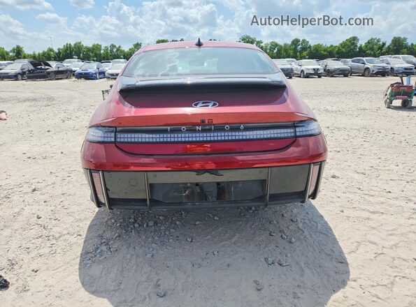 KMHM24AB0PA049749 2023 HYUNDAI IONIQ Red Vista trasera