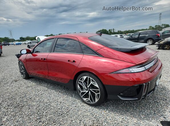 KMHM34AA2RA075440 2024 HYUNDAI IONIQ Красный Задняя левая четверть