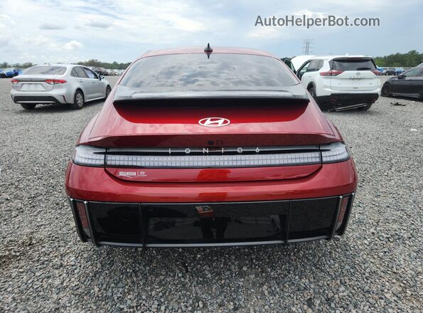 KMHM34AA2RA075440 2024 HYUNDAI IONIQ Красный Вид сзади