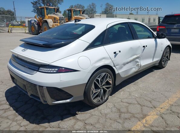 KMHM34AA2SA084063 2025 HYUNDAI IONIQ 6 White Вид задніх сидінь