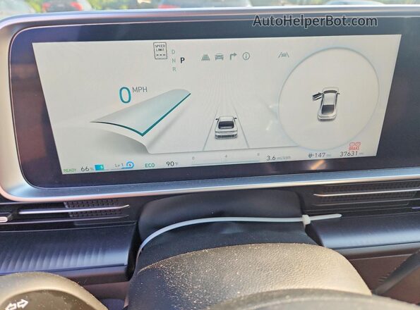 KMHM34AA5PA026598 2023 HYUNDAI IONIQ Серебряный Вид щитка приборов