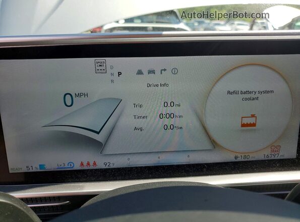 KMHM34AA6PA048836 2023 HYUNDAI IONIQ Silver Widok zestawu wskaźników