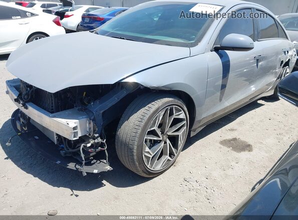 KMHM34AA6RA061962 2024 HYUNDAI IONIQ 6 Blue Передня ліва чверть