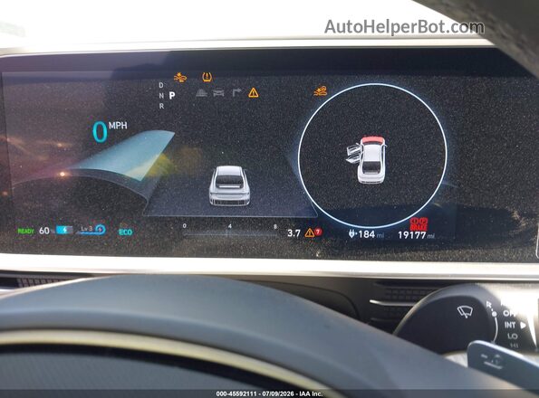 KMHM34AA6RA061962 2024 HYUNDAI IONIQ 6 Blue Вид задніх сидінь