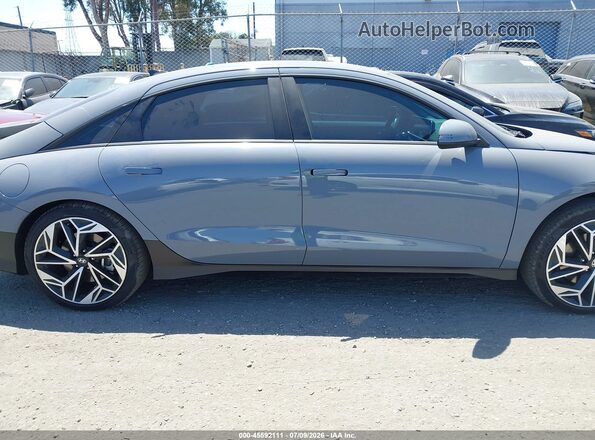 KMHM34AA6RA061962 2024 HYUNDAI IONIQ 6 Blue Панорамний вид салону 360°