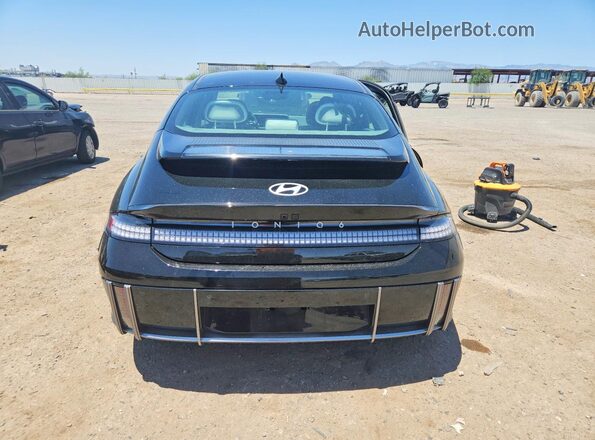 KMHM34AA9RA078142 2024 HYUNDAI IONIQ Black Widok z tyłu