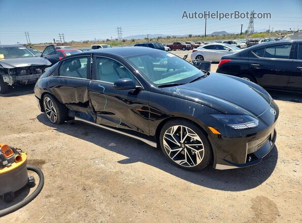 KMHM34AA9RA078142 2024 HYUNDAI IONIQ Black Przód prawy