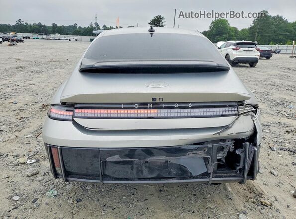 KMHM34AAXRA058076 2024 HYUNDAI IONIQ Silver Вид ззаду