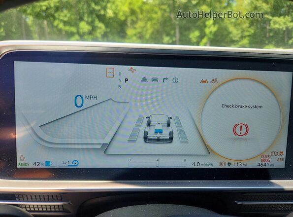 KMHM34AC6RA079718 2024 HYUNDAI IONIQ White Սարքավորումների վահանակի տեսք