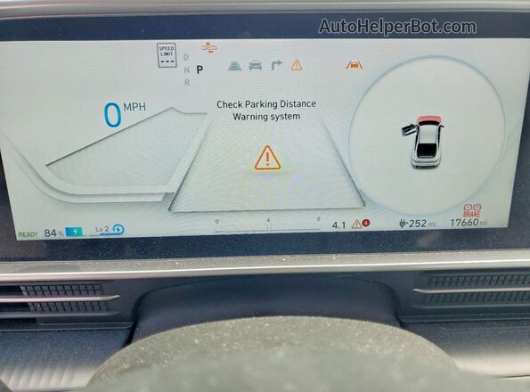 KMHM54AA0SA088090 2025 HYUNDAI IONIQ Silver Սարքավորումների վահանակի տեսք