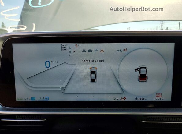KMHM54AA6RA075659 2024 HYUNDAI IONIQ Серебряный Вид щитка приборов