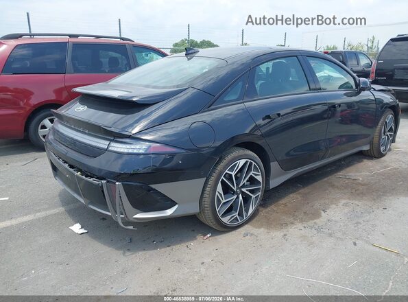 KMHM54AA7SA103720 2025 HYUNDAI IONIQ 6 Black Հետևի աջ
