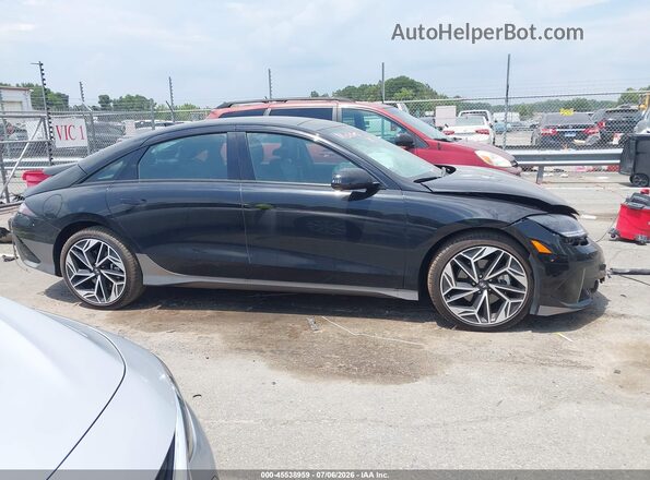 KMHM54AA7SA103720 2025 HYUNDAI IONIQ 6 Black Սալոնի հետևի տեսք