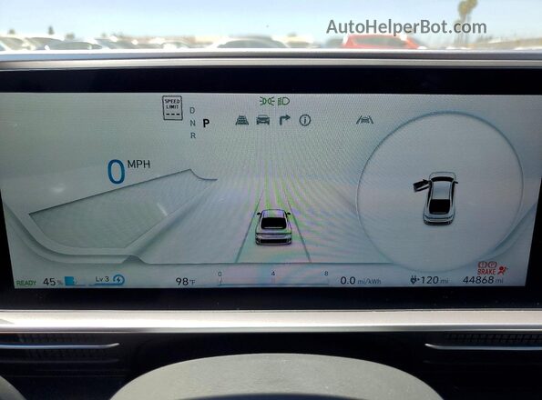 KMHM54AA8PA045768 2023 HYUNDAI IONIQ Gray Vista del cuadro de instrumentos