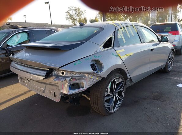 KMHM54AC9PA019617 2023 HYUNDAI IONIQ 6 Silver Widok z przodu