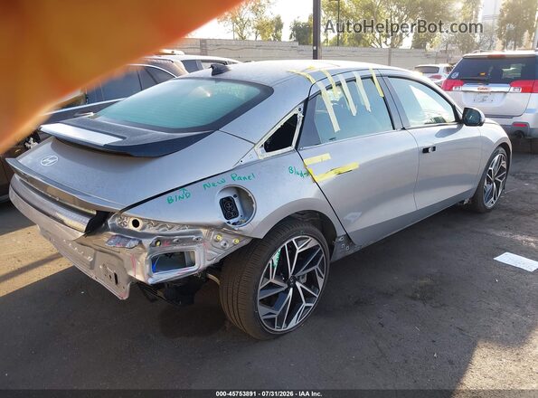 KMHM54AC9PA019617 2023 HYUNDAI IONIQ 6 Silver Tył prawy