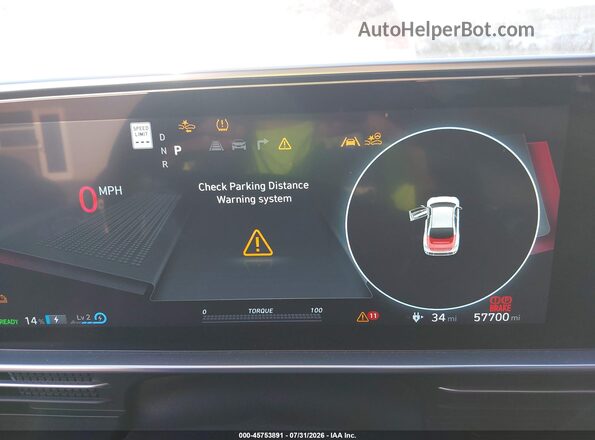 KMHM54AC9PA019617 2023 HYUNDAI IONIQ 6 Silver Widok tylnych siedzeń