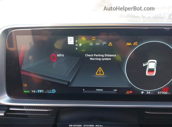 KMHM54AC9PA019617 2023 HYUNDAI IONIQ 6 Silver 