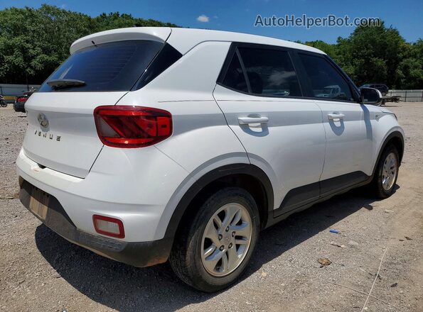 KMHRB8A30NU201644 2022 HYUNDAI VENUE White Задня права чверть