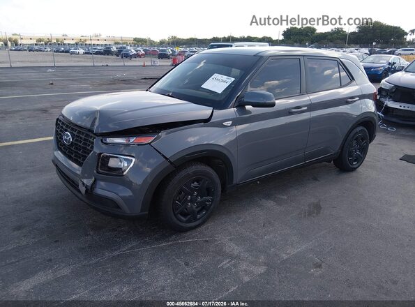 KMHRB8A31LU057244 2020 HYUNDAI VENUE Gray Przód lewy