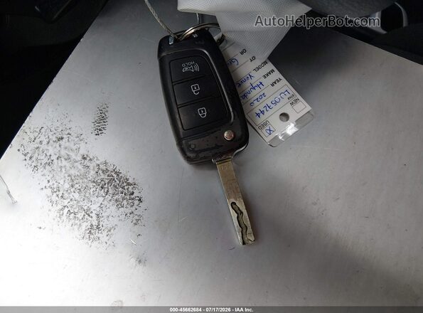KMHRB8A31LU057244 2020 HYUNDAI VENUE Gray Widok deski rozdzielczej