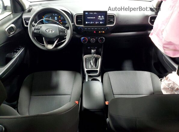 KMHRB8A32SU364825 2025 HYUNDAI VENUE White წინა პანელის ხედი