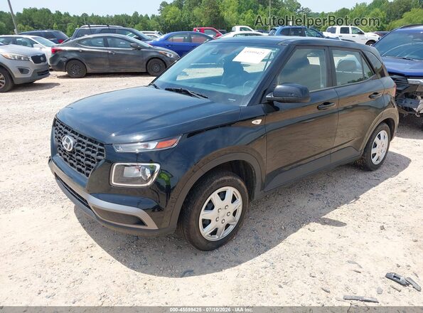 KMHRB8A33LU014914 2020 HYUNDAI VENUE Черный Передняя левая четверть