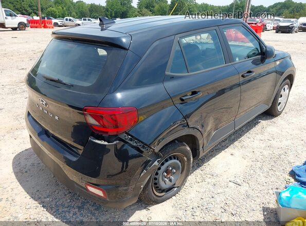 KMHRB8A33LU014914 2020 HYUNDAI VENUE Черный Задняя правая четверть