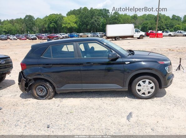 KMHRB8A33LU014914 2020 HYUNDAI VENUE Черный Вид задней части салона