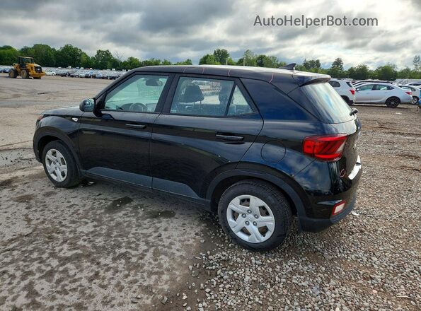 KMHRB8A33LU033818 2020 HYUNDAI VENUE Black Հետևի ձախ