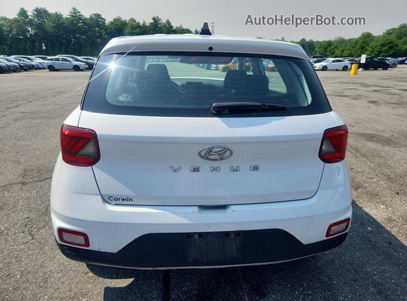 KMHRB8A34MU115252 2021 HYUNDAI VENUE White Rear view