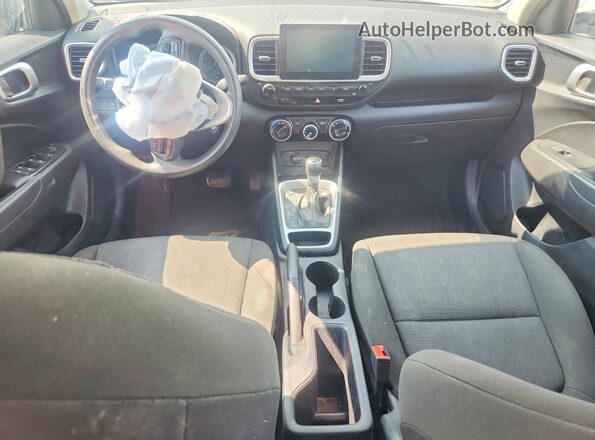 KMHRB8A34MU115252 2021 HYUNDAI VENUE White Dashboard view