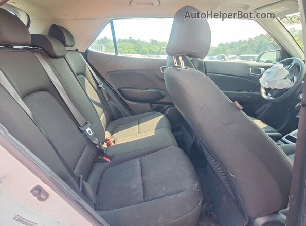 KMHRB8A34MU115252 2021 HYUNDAI VENUE White Rear interior view