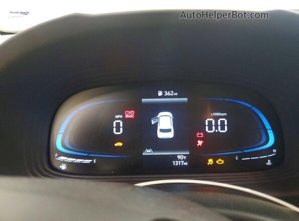 KMHRB8A34TU452924 2026 HYUNDAI VENUE Gray ხელსაწყოთა პანელის ხედი