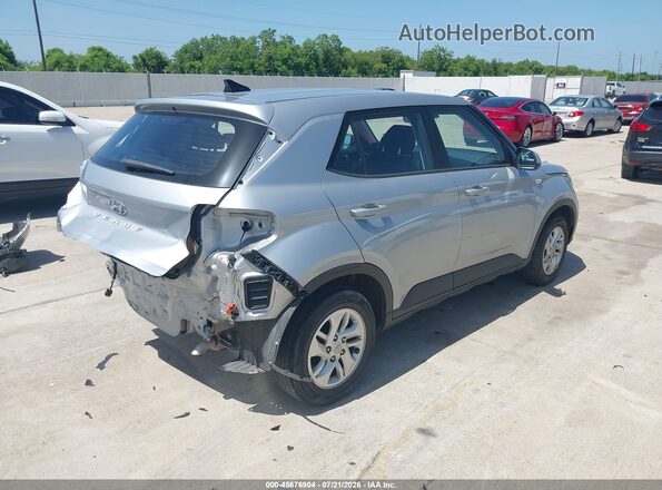 KMHRB8A35NU201736 2022 HYUNDAI VENUE Silver Задня права чверть