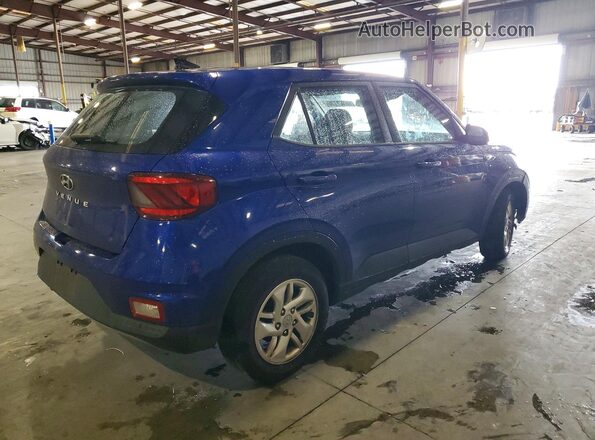 KMHRB8A36MU066653 2021 HYUNDAI VENUE Blue Задня права чверть