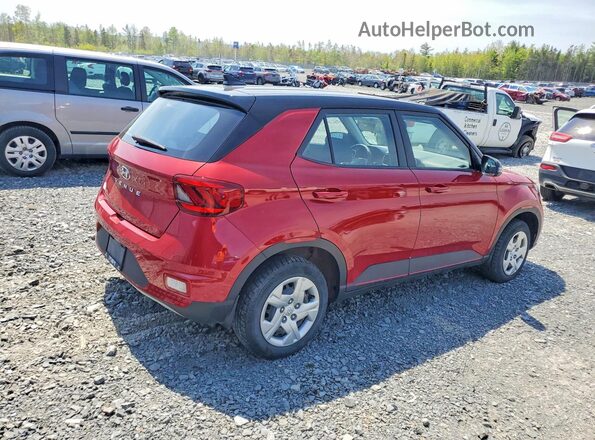 KMHRB8A37MU065690 2021 HYUNDAI VENUE Red უკანა მარჯვენა