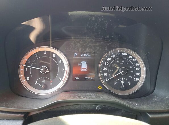 KMHRB8A37MU065690 2021 HYUNDAI VENUE Red ხელსაწყოთა პანელის ხედი