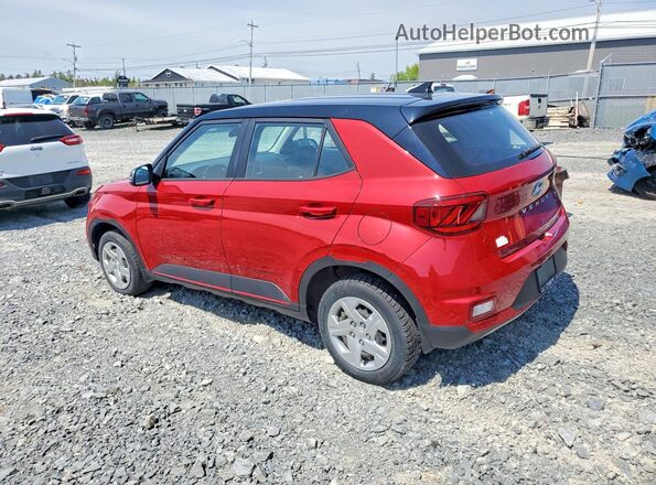 KMHRB8A37MU065690 2021 HYUNDAI VENUE Red უკანა მარცხენა