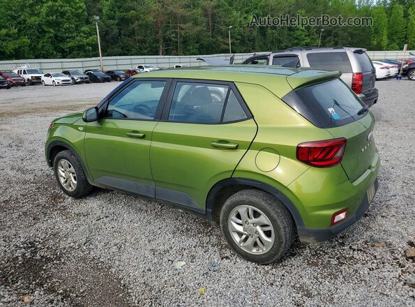 KMHRB8A37MU095742 2021 HYUNDAI VENUE Green Rear left