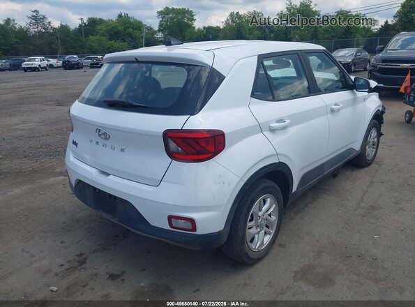 KMHRB8A37MU112748 2021 HYUNDAI VENUE White Задня права чверть