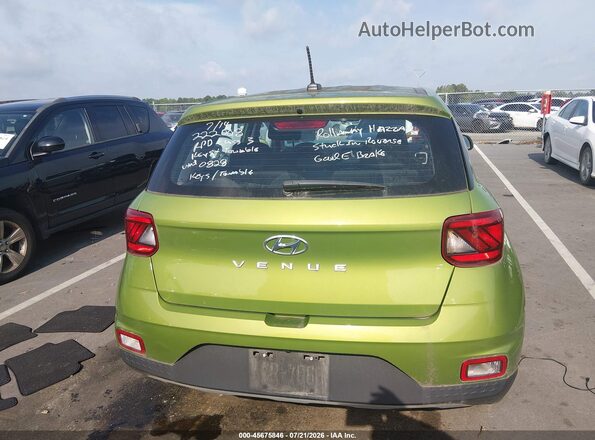 KMHRB8A37PU210828 2023 HYUNDAI VENUE Green 