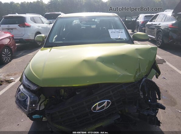 KMHRB8A37PU210828 2023 HYUNDAI VENUE Green Widok wnętrza z tyłu